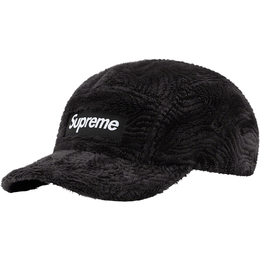 Details on Swirl Fleece Camp Cap Black from fall winter
                                                    2022 (Price is $54)