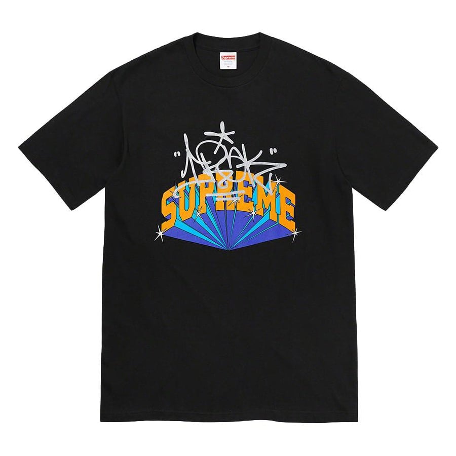 Details on Supreme IRAK Arc Tee from fall winter
                                            2022 (Price is $44)