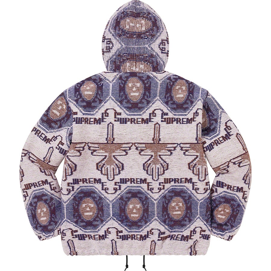 Details on Woven Hooded Jacket Dusty Lilac  from fall winter
                                                    2022 (Price is $198)