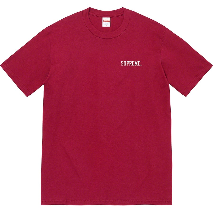 Supreme Greta Tee (FW22) - Cardinal - $48