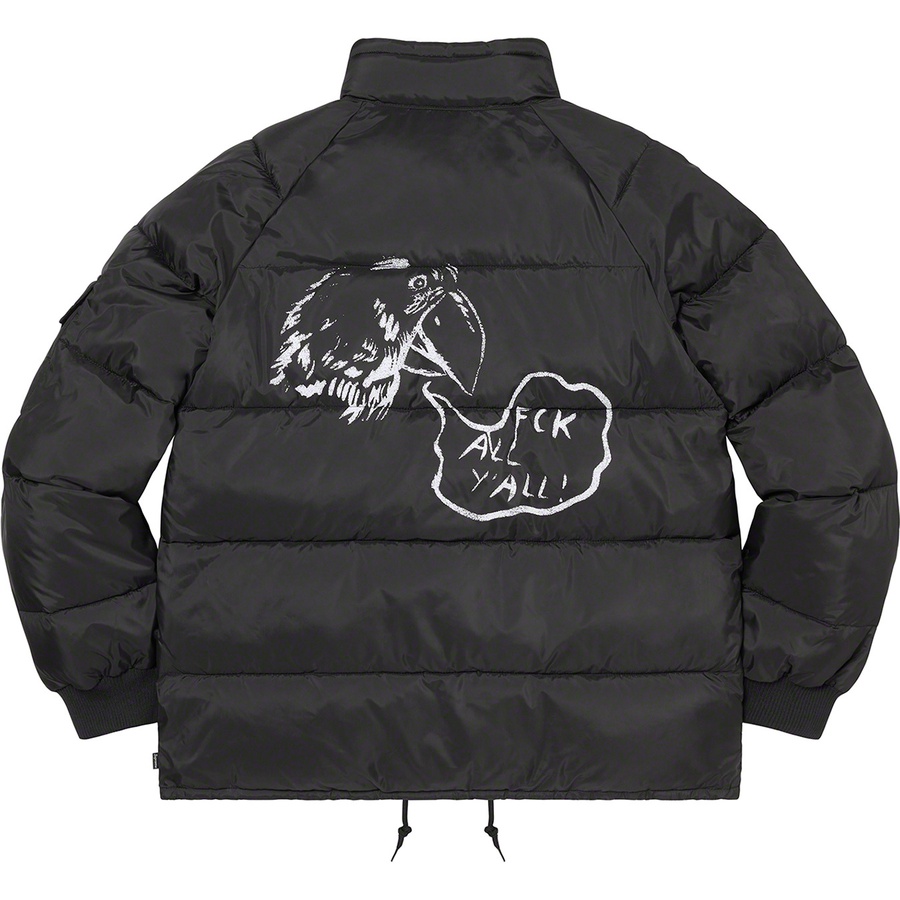Details on Raymond Pettibon Mechanics Jacket Black from fall winter 2022 (Price is $238)