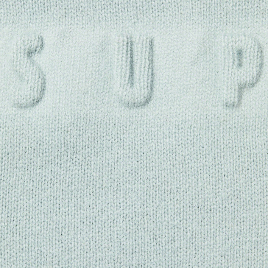 Details on Embossed Sweater Light Blue from fall winter
                                                    2022 (Price is $148)