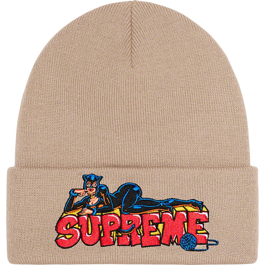 Details on Catwoman Beanie Stone from fall winter
                                                    2022 (Price is $38)
