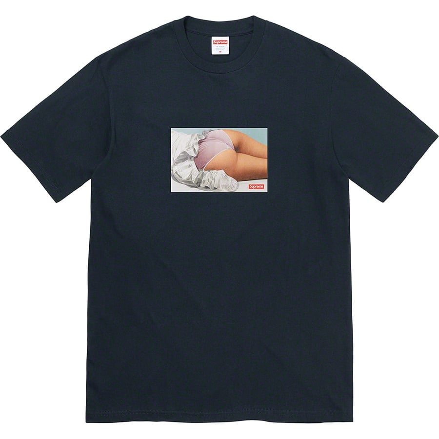 Details on Maude Tee Navy from fall winter 2022 (Price is $48)