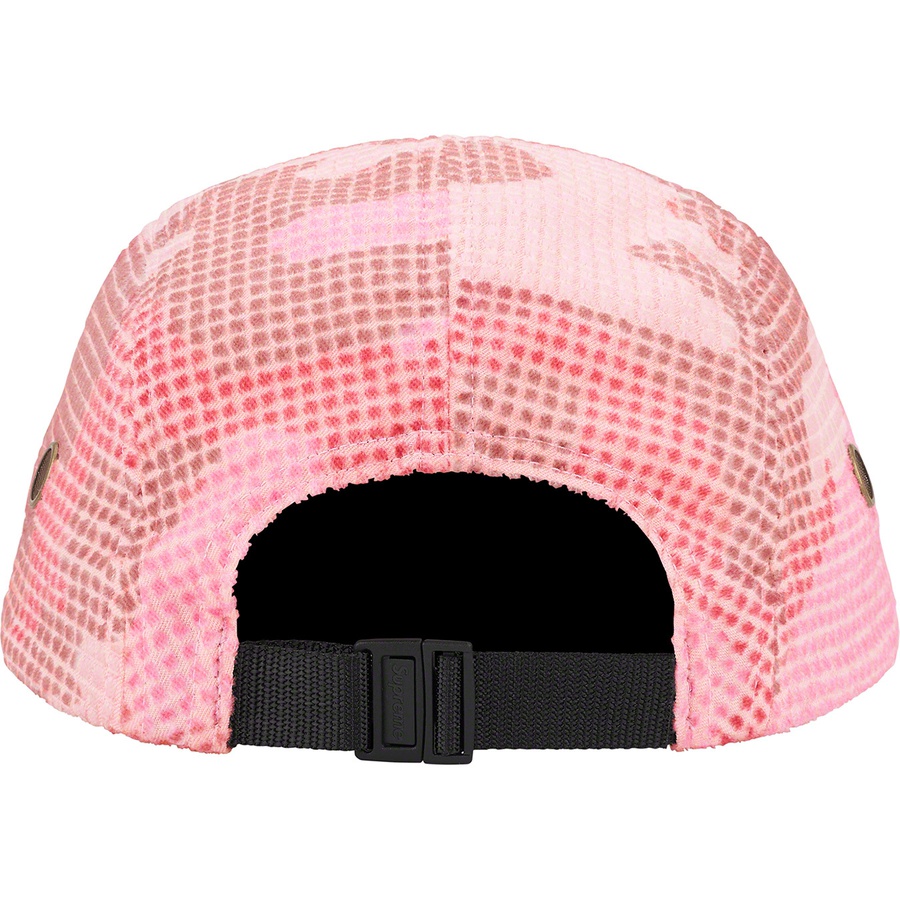 Details on Camo Grid Velvet Camp Cap Pink Camo from fall winter
                                                    2022 (Price is $58)