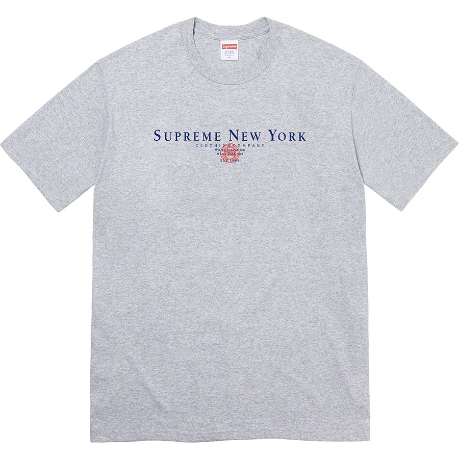 Details on Tradition Tee Heather Grey from fall winter
                                                    2022 (Price is $40)