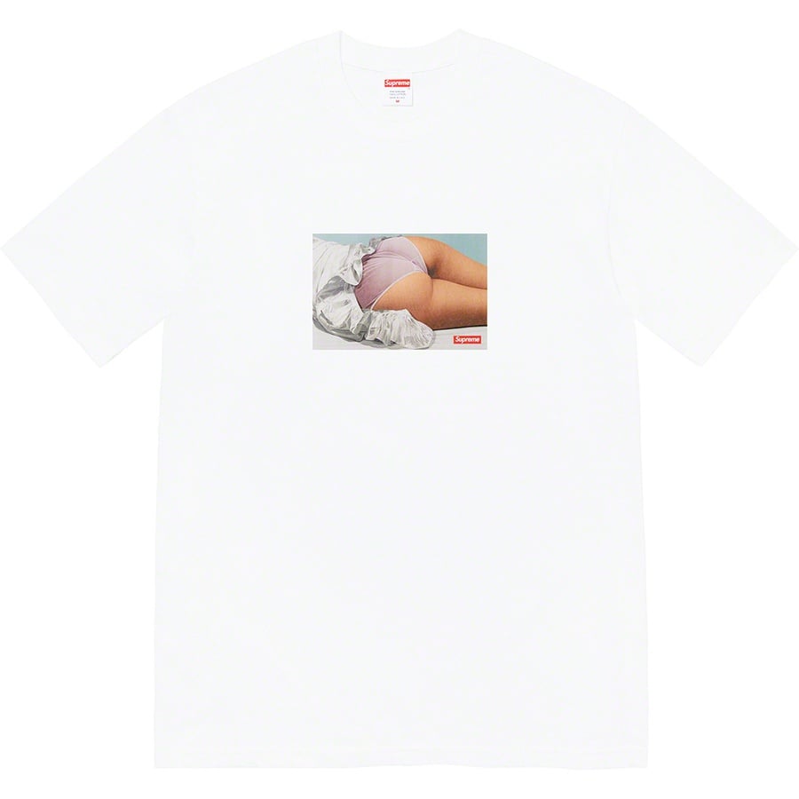 Details on Maude Tee White from fall winter 2022 (Price is $48)