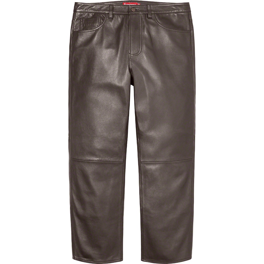 Leather 5-Pocket Jean - fall winter 2022 - Supreme