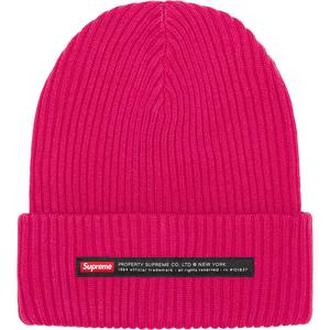 Property Label Beanie - fall winter 2022 - Supreme