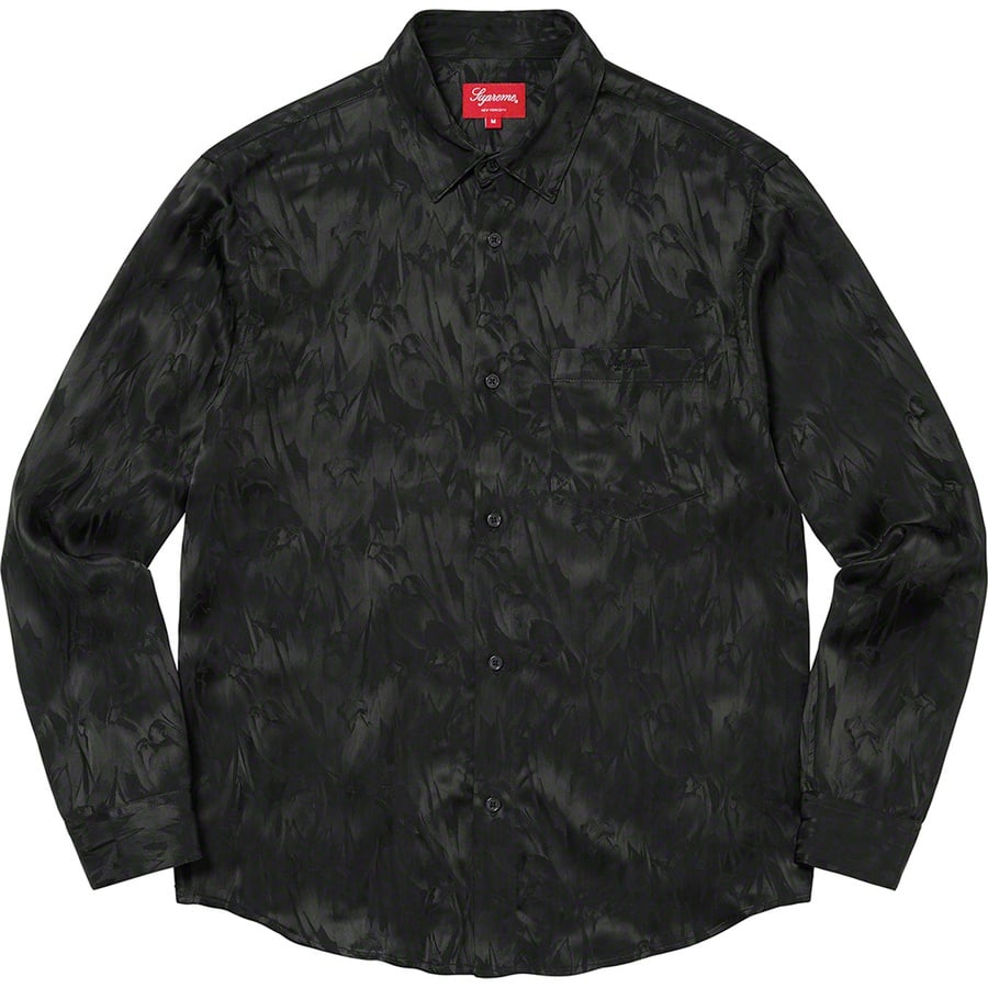 Details on Iridescent Shirt Black from fall winter 2022 (Price is $148)