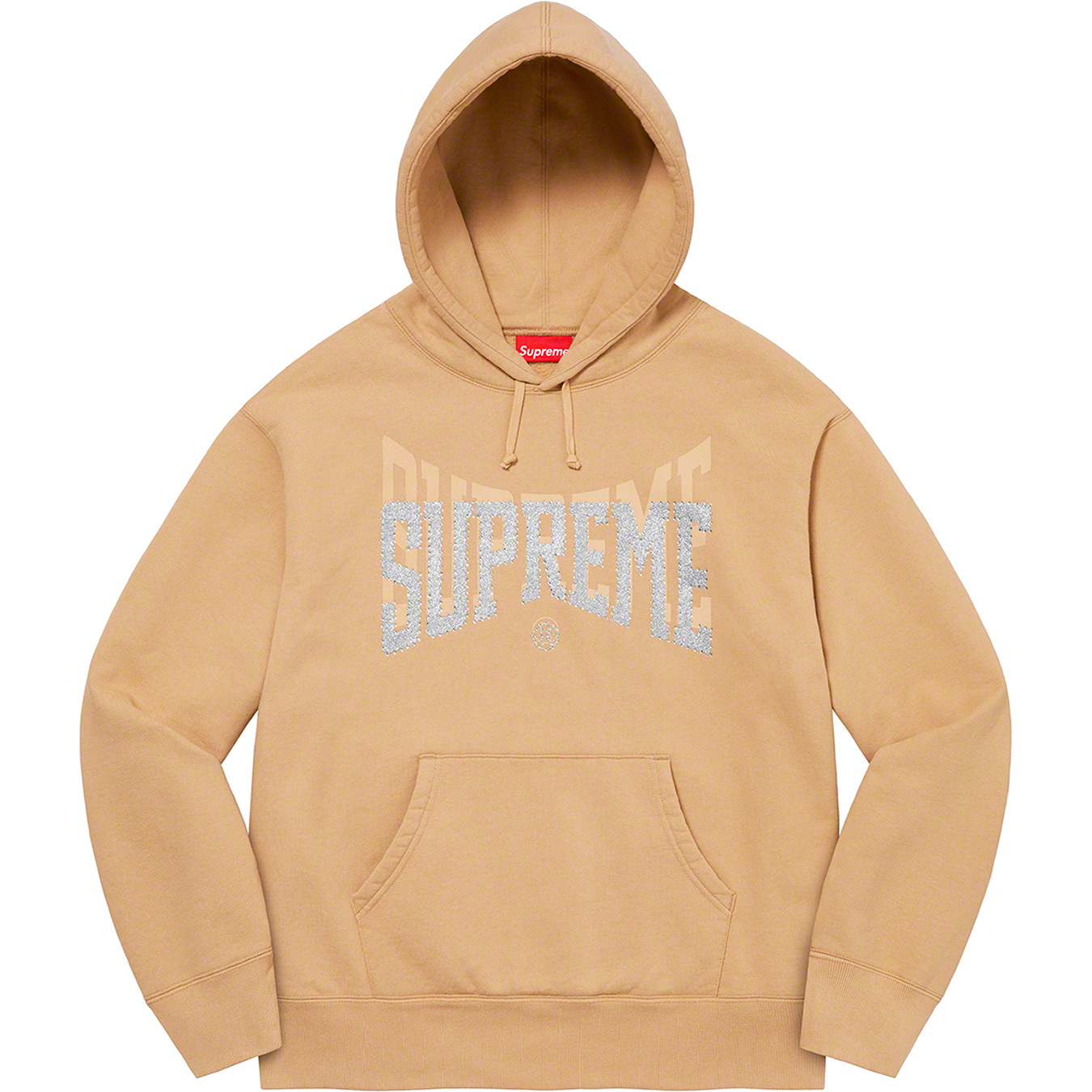 Rhinestone Zip Up Hooded Sweatshirt - spring summer 2022 - Supreme