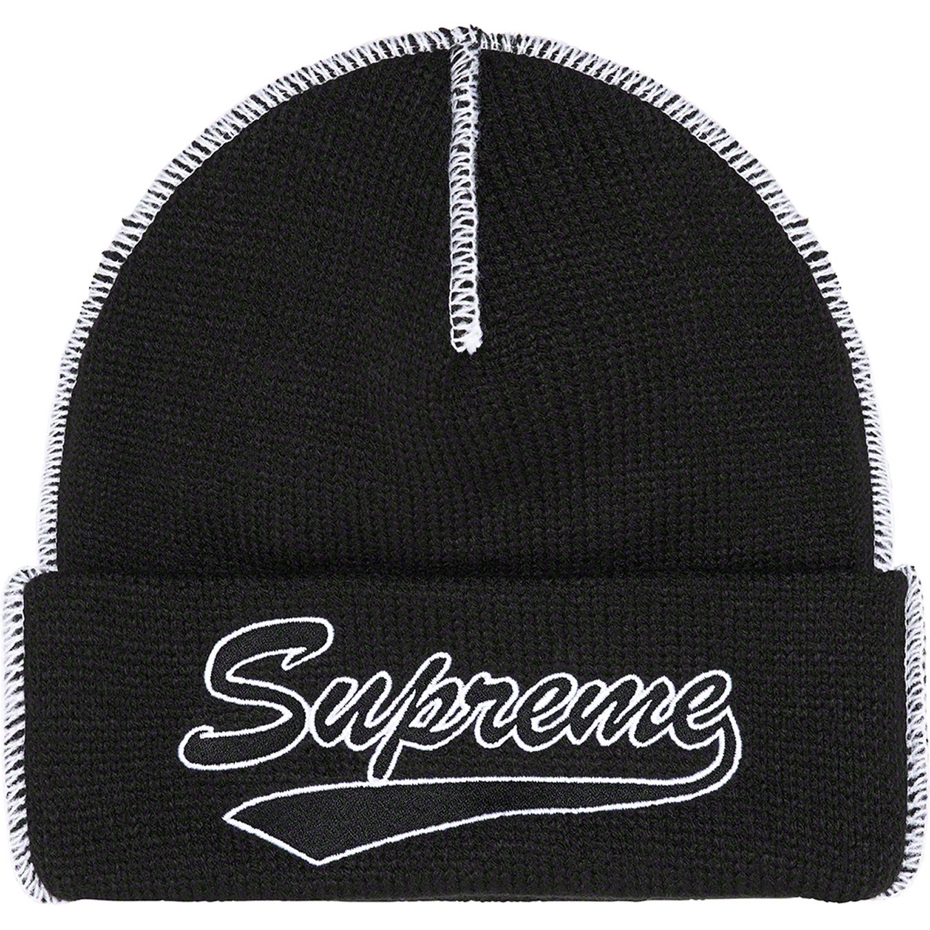 Contrast Stitch Beanie - fall winter 2022 - Supreme