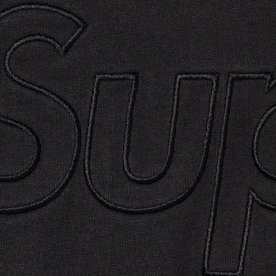 Details on Washed Half Zip Pullover Black from fall winter 2022 (Price is $158)