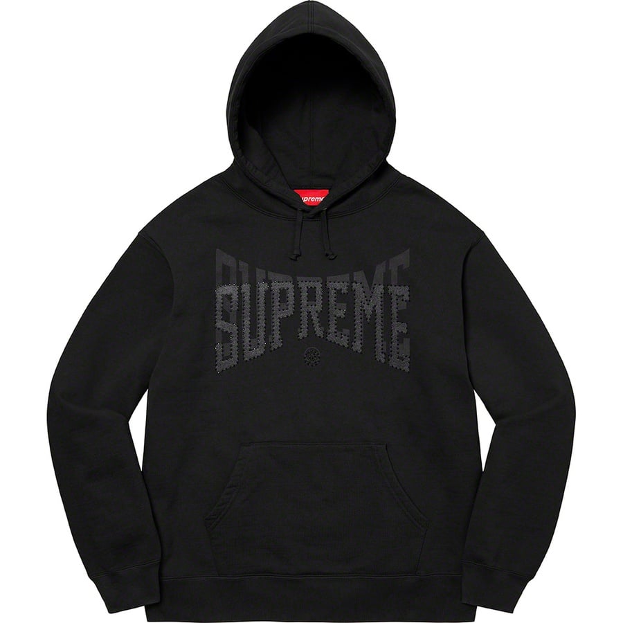 Details on Rhinestone Shadow Hooded Sweatshirt Black from fall winter
                                                    2022 (Price is $168)