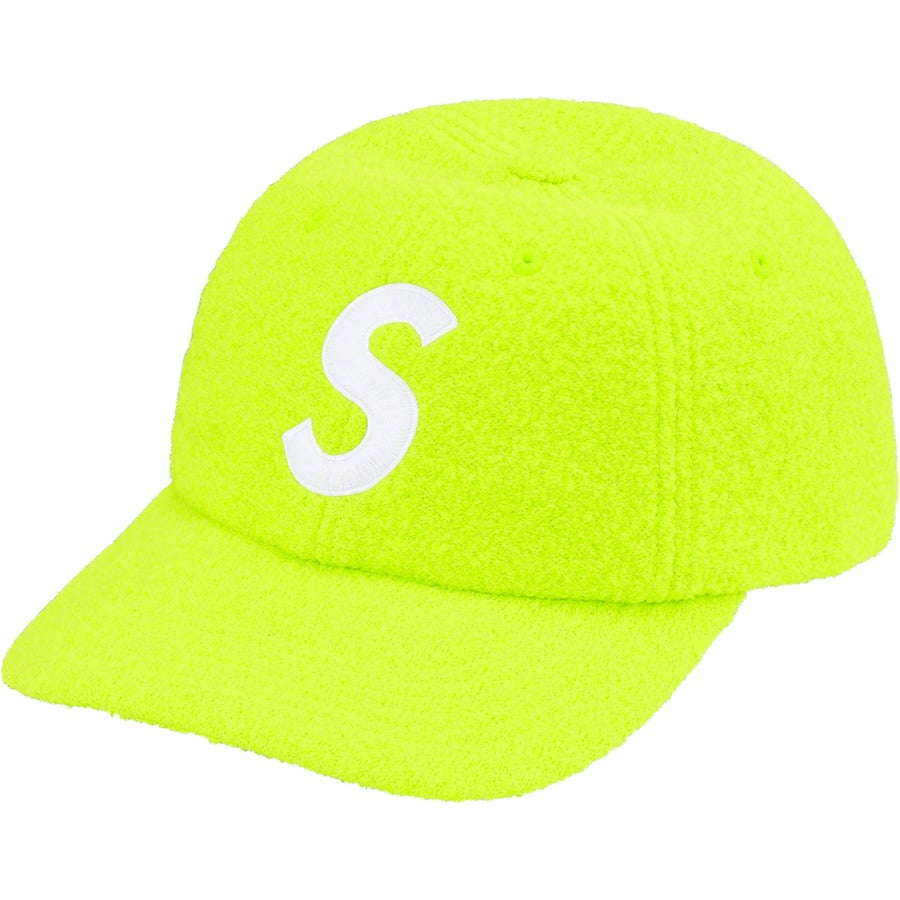 Details on Boiled Wool S Logo 6-Panel Fluorescent Green from fall winter
                                                    2022 (Price is $58)