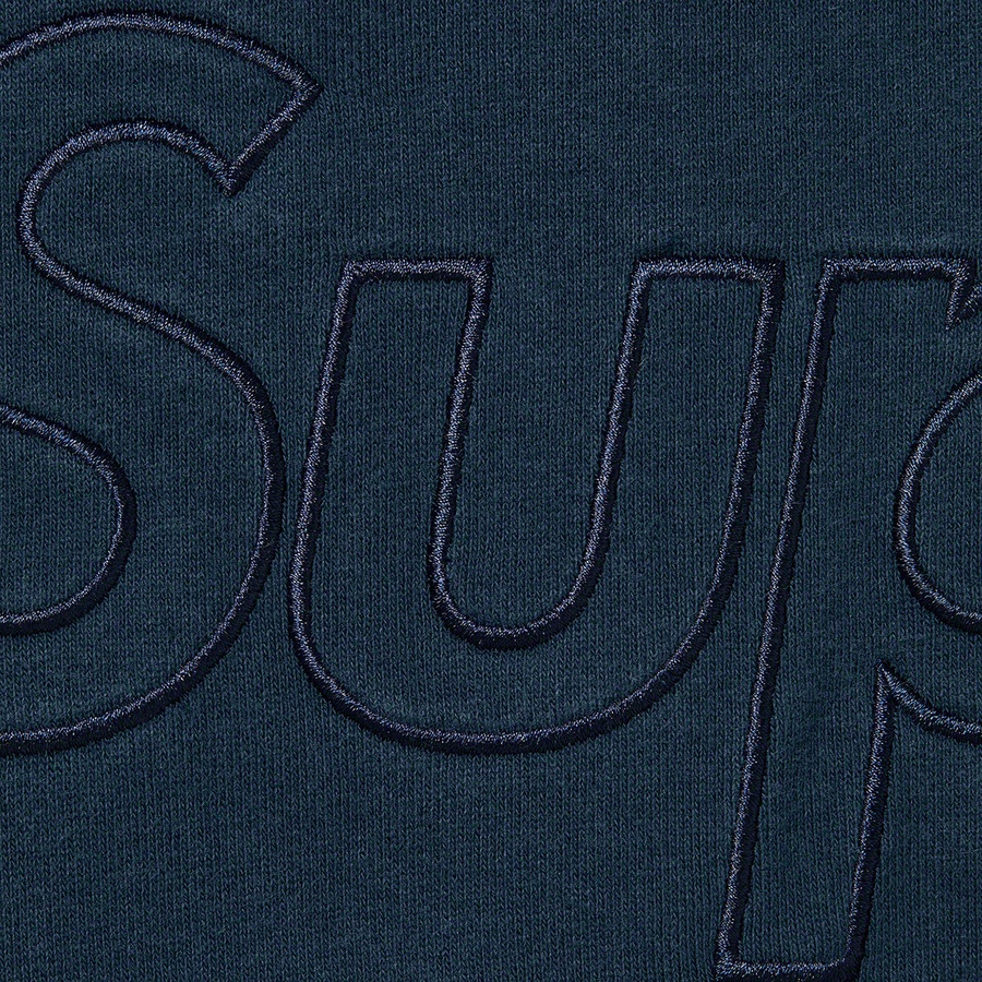 Supreme Washed Half Zip Pullover