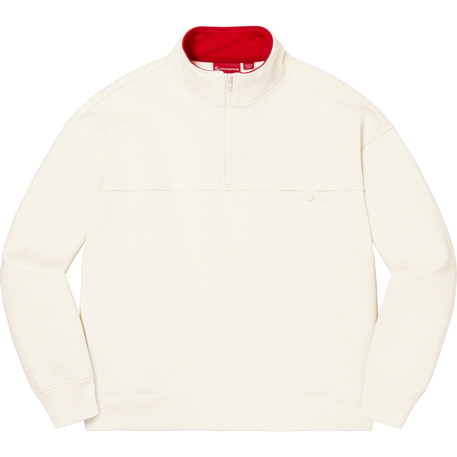 Washed Half Zip Pullover - fall winter 2022 - Supreme