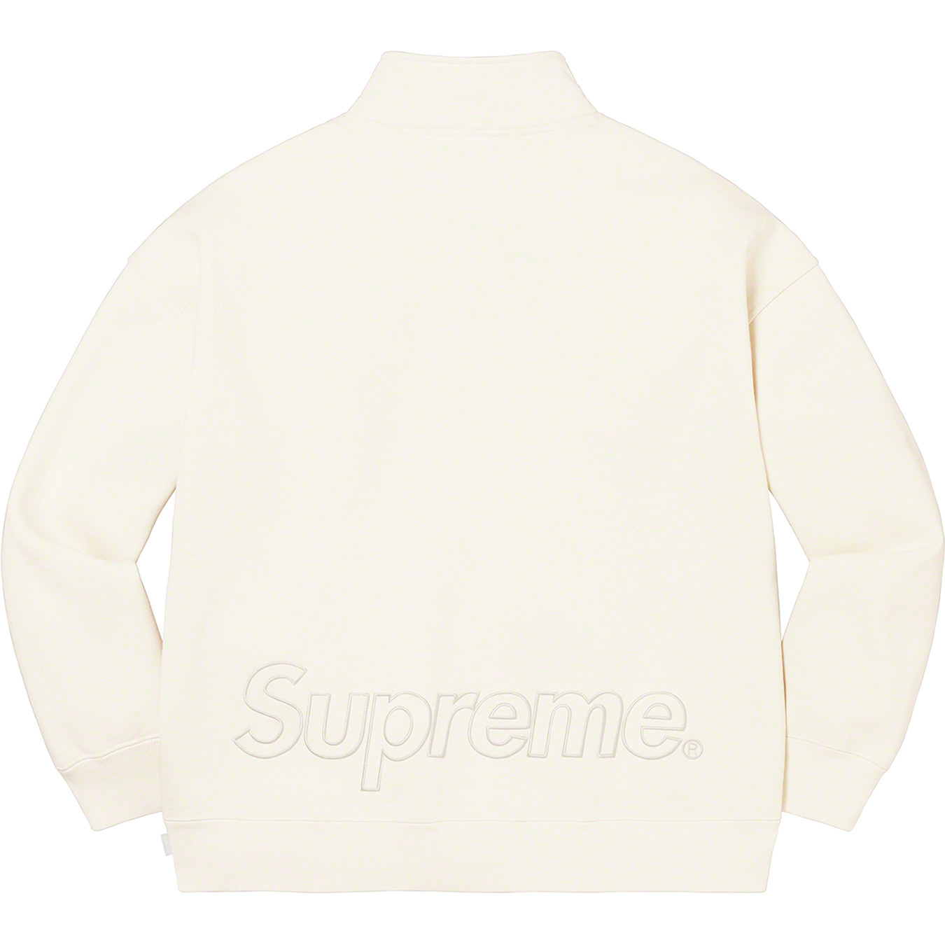 Washed Half Zip Pullover - fall winter 2022 - Supreme