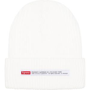 Property Label Beanie - fall winter 2022 - Supreme