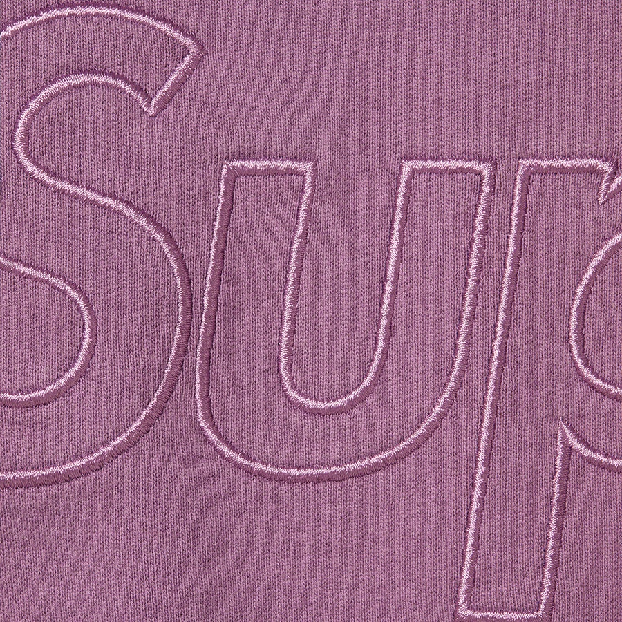 Details on Washed Half Zip Pullover Dusty Purple from fall winter 2022 (Price is $158)