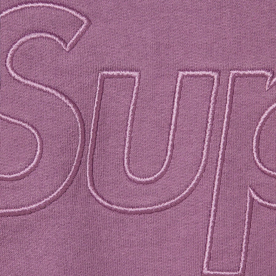 Details on Washed Half Zip Pullover Dusty Purple from fall winter
                                                    2022 (Price is $158)