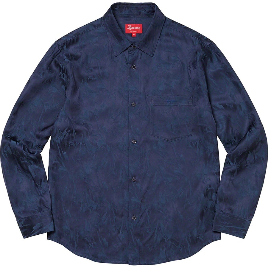 Details on Iridescent Shirt Navy from fall winter
                                                    2022 (Price is $148)