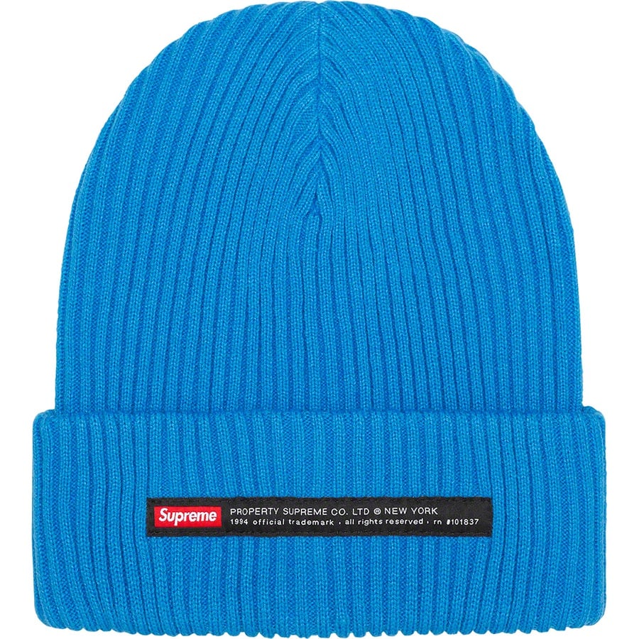 Details on Property Label Beanie Bright Blue from fall winter
                                                    2022 (Price is $38)