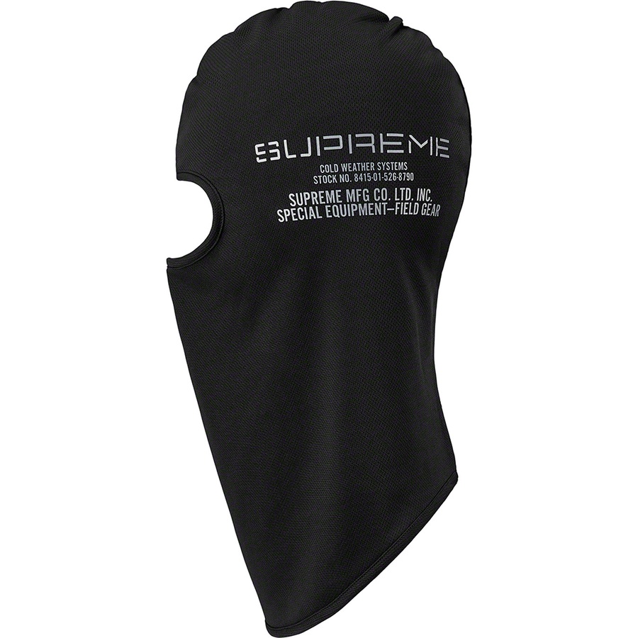 Details on Field Gear Lightweight Balaclava Black from fall winter
                                                    2022 (Price is $28)