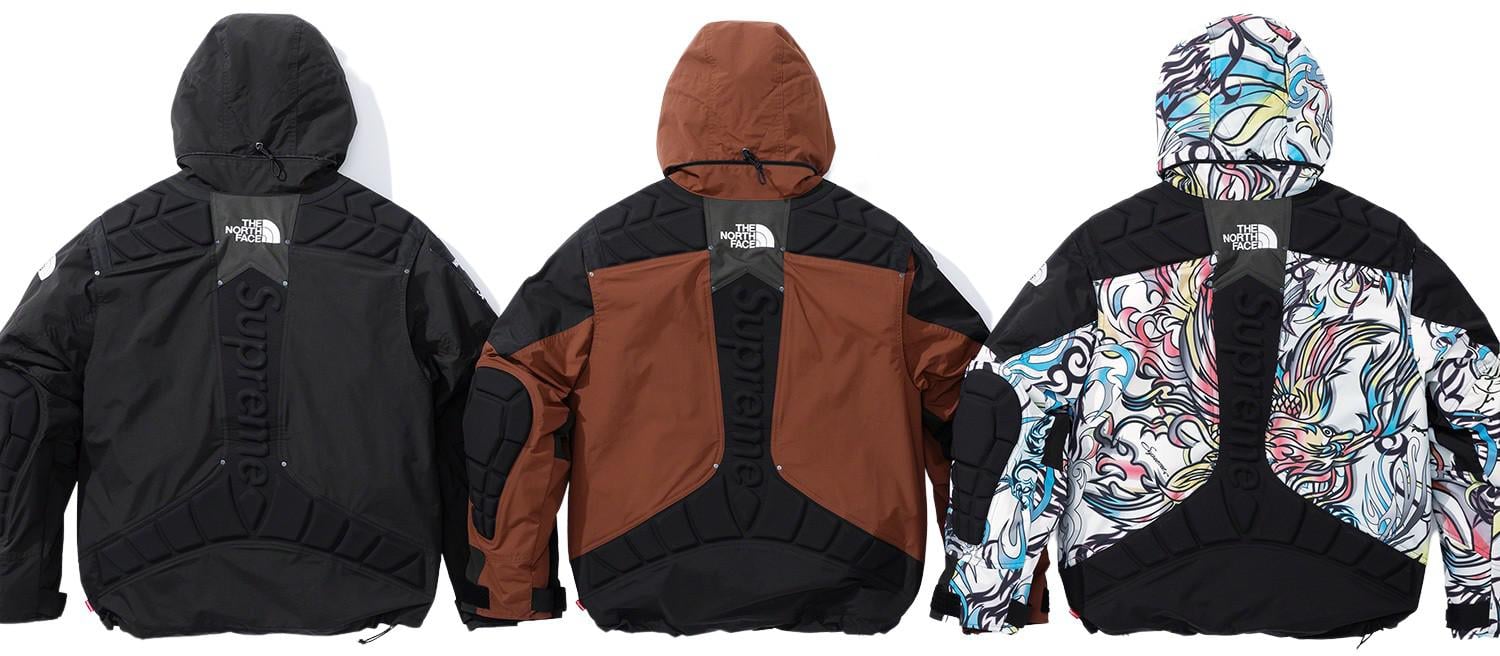 north face supreme windbreaker