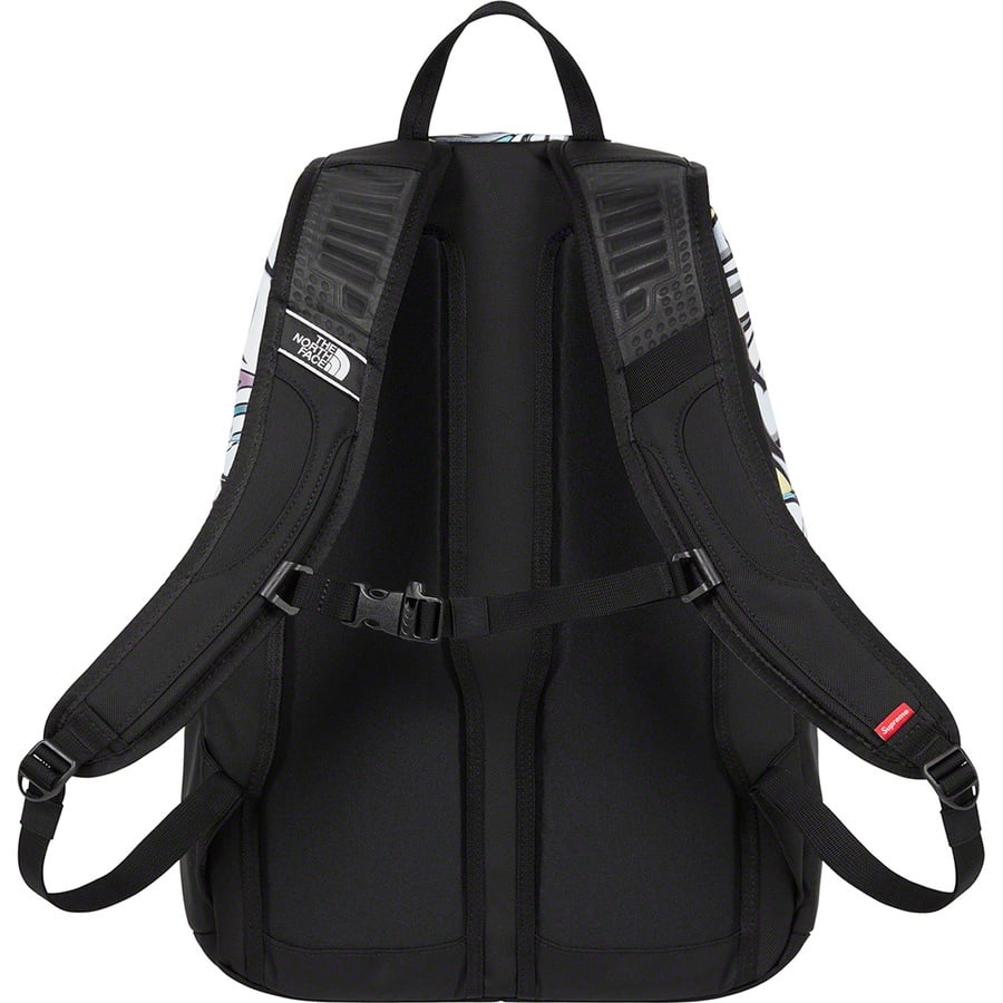 Details on Supreme The North Face Steep Tech Backpack Multicolor Dragon from fall winter
                                                    2022 (Price is $168)