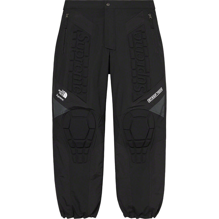 Details on Supreme The North Face Steep Tech Pant Black from fall winter
                                                    2022 (Price is $298)