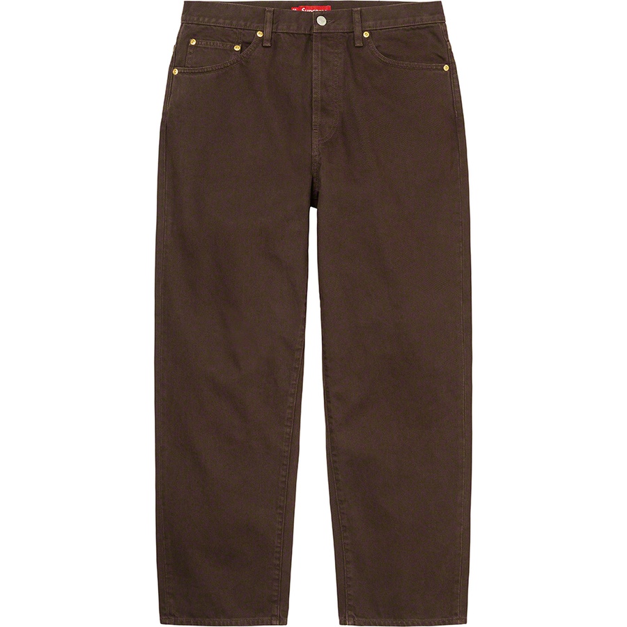 Supreme Baggy Jean (FW22) - Brown - $168