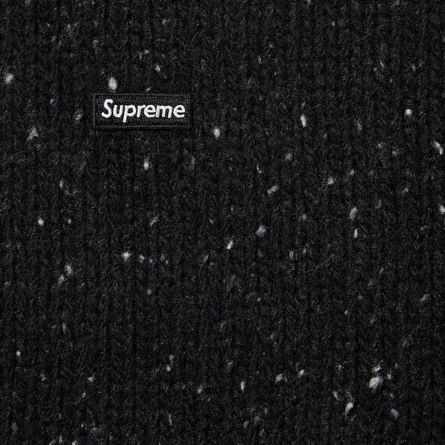 Details on Small Box Speckle Sweater Black from fall winter
                                                    2022 (Price is $148)