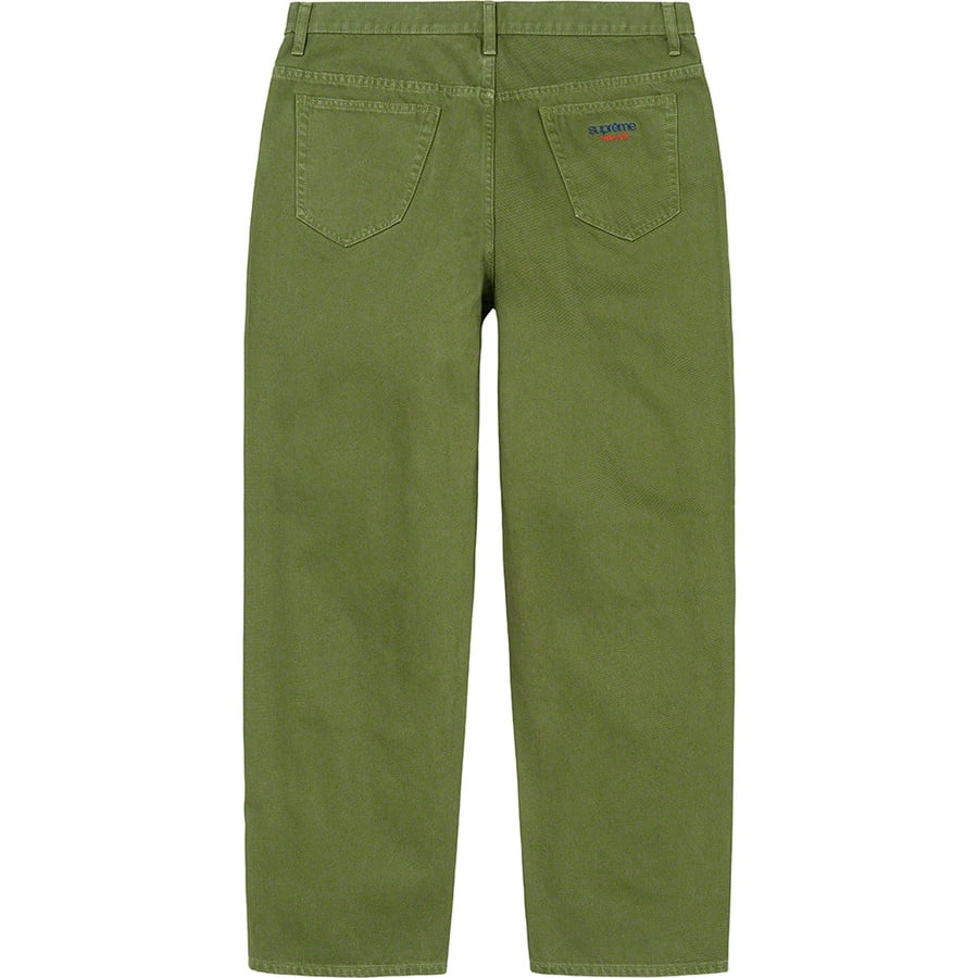 Details on Baggy Jean Green from fall winter
                                                    2022 (Price is $168)