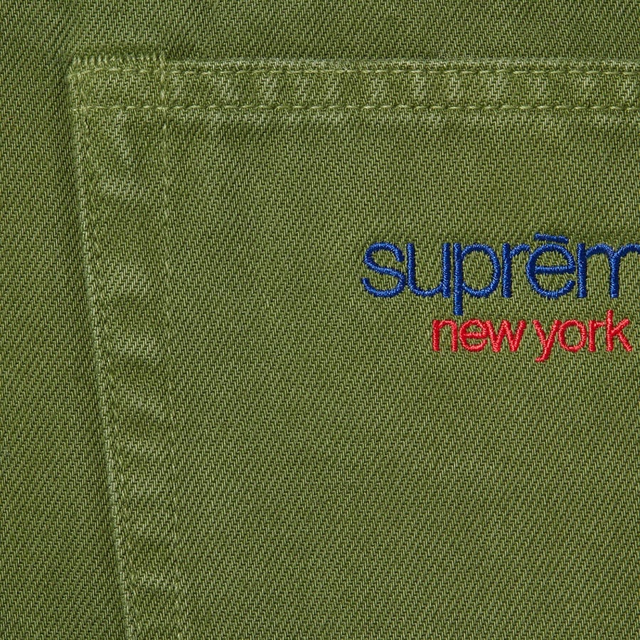 Details on Baggy Jean Green from fall winter
                                                    2022 (Price is $168)