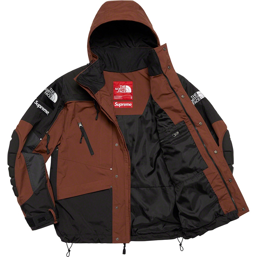 Details on Supreme The North Face Steep Tech Apogee Jacket Brown from fall winter 2022 (Price is $398)