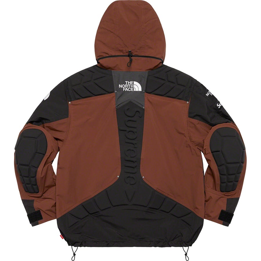 Details on Supreme The North Face Steep Tech Apogee Jacket Brown from fall winter
                                                    2022 (Price is $398)