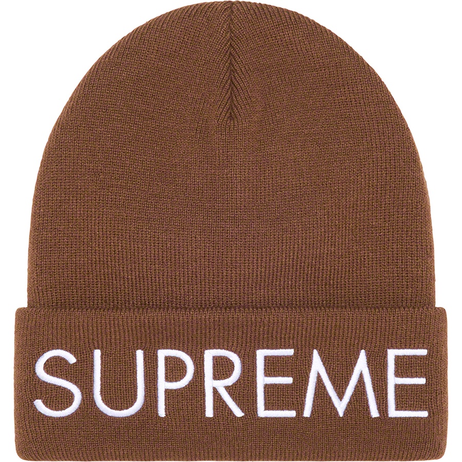 Details on Capital Beanie Dark Brown from fall winter 2022 (Price is $38)