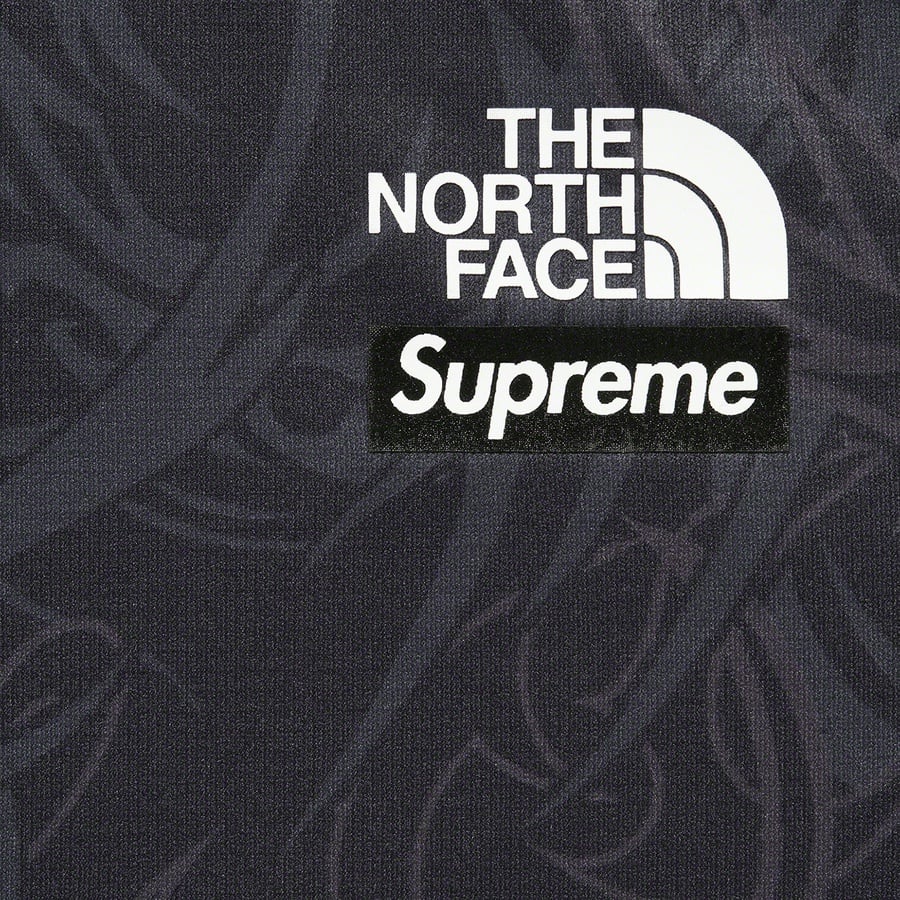 Details on Supreme The North Face Base Layer L S Top Black Dragon from fall winter
                                                    2022 (Price is $88)