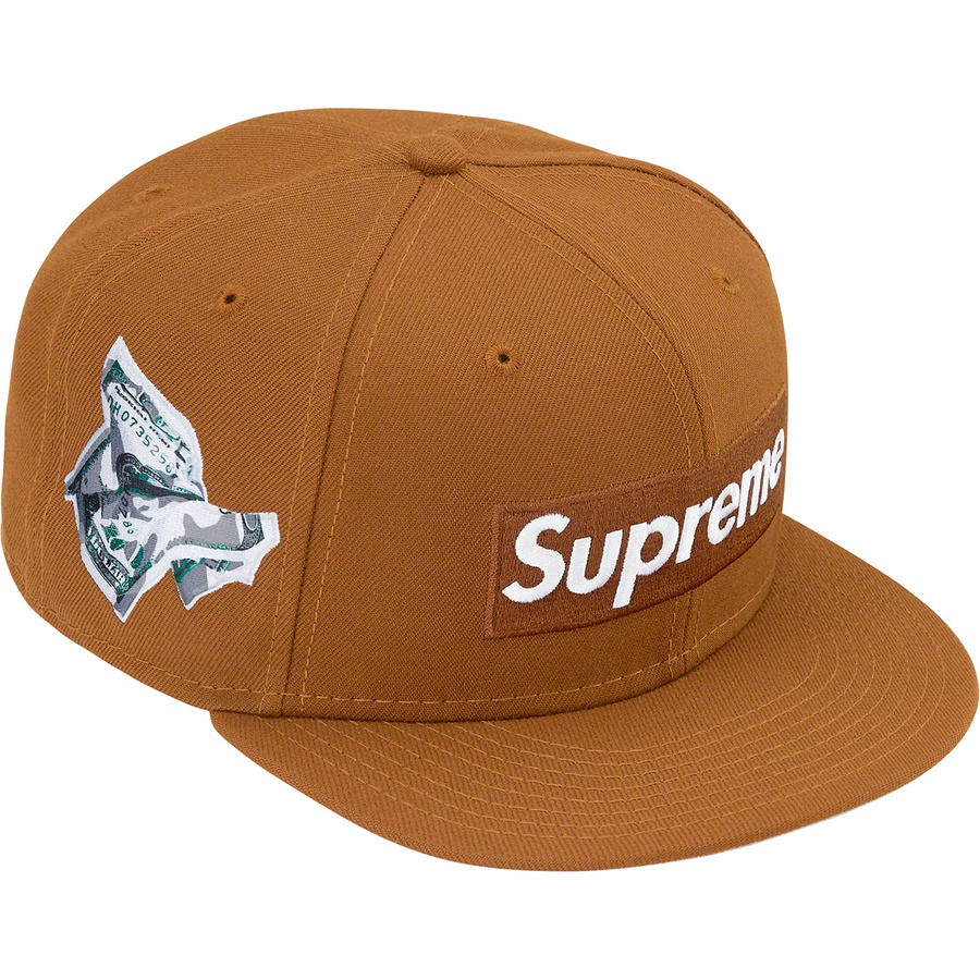 Details on Money Box Logo New Era Brown from fall winter 2022 (Price is $48)