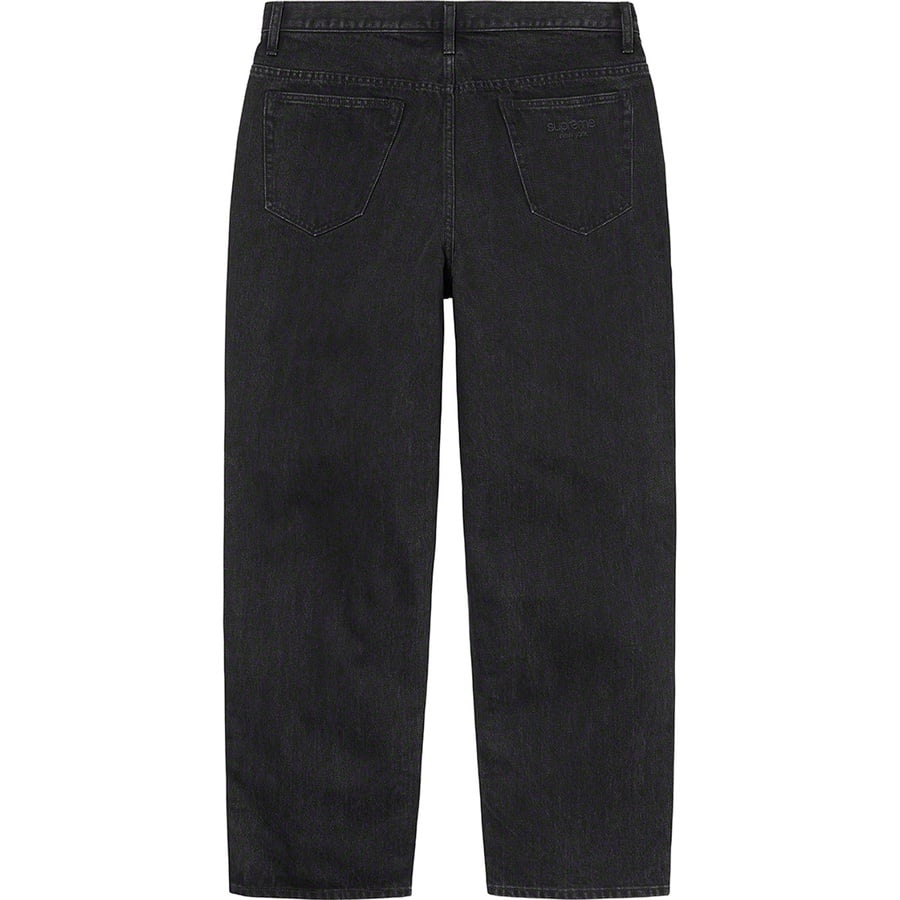 Details on Baggy Jean Black from fall winter
                                                    2022 (Price is $168)