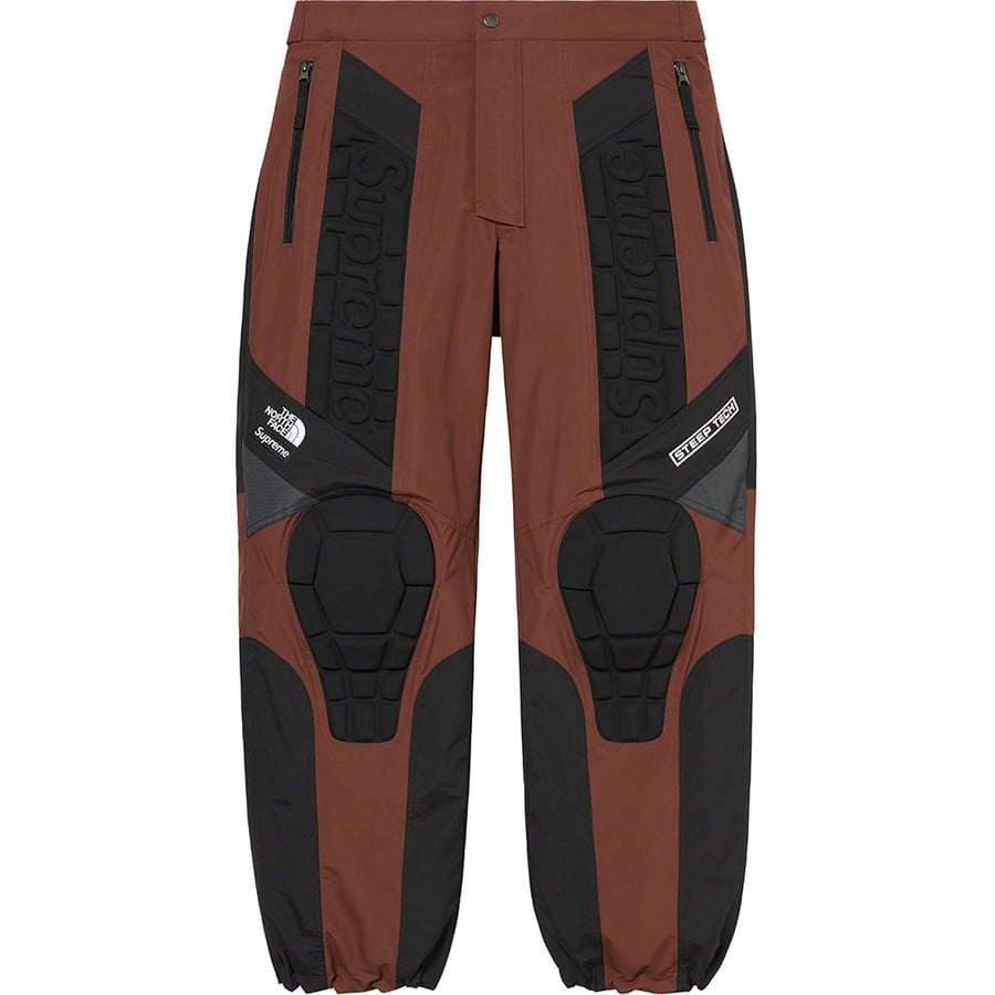 Details on Supreme The North Face Steep Tech Pant Brown from fall winter
                                                    2022 (Price is $298)