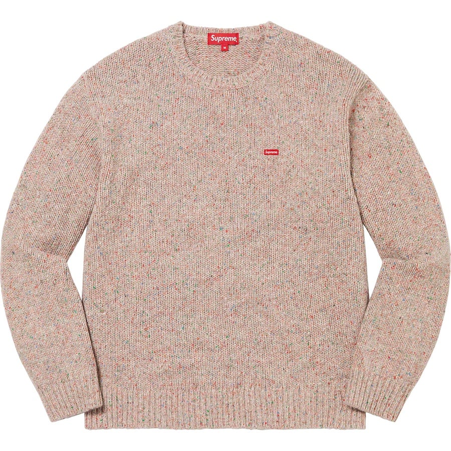 Details on Small Box Speckle Sweater Heather Multicolor from fall winter
                                                    2022 (Price is $148)