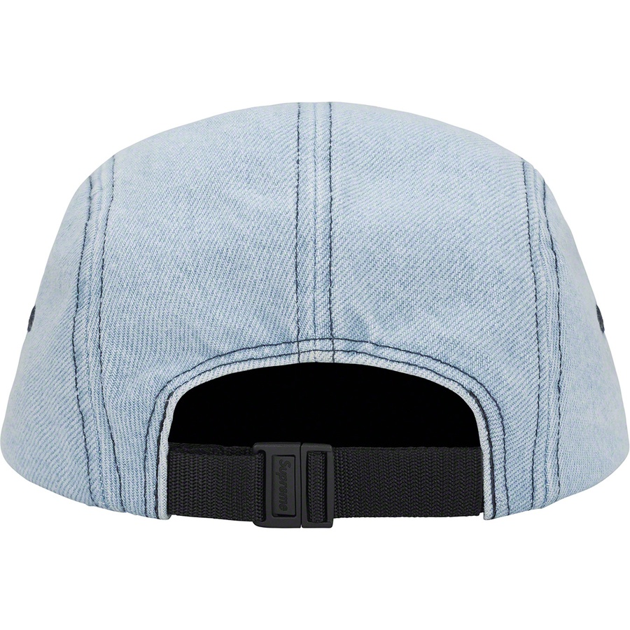Details on Denim Camp Cap Washed Blue from fall winter 2022 (Price is $48)