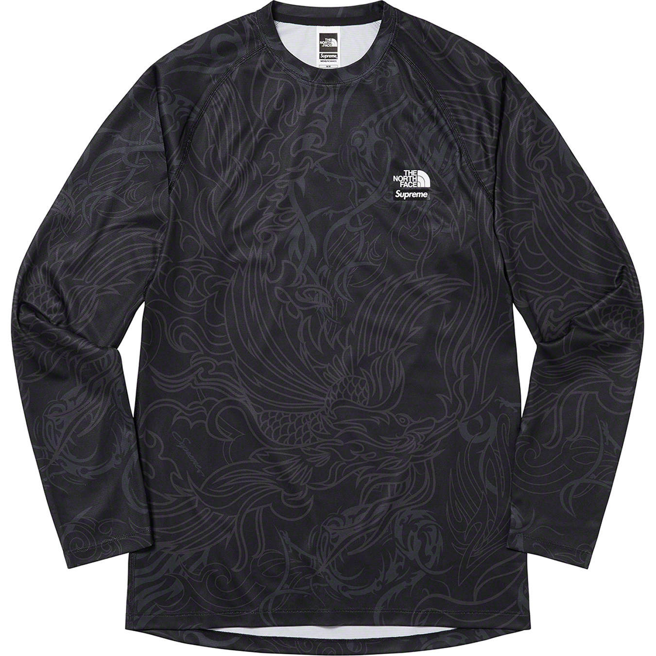 The North Face Base Layer L S Top - fall winter 2022 - Supreme