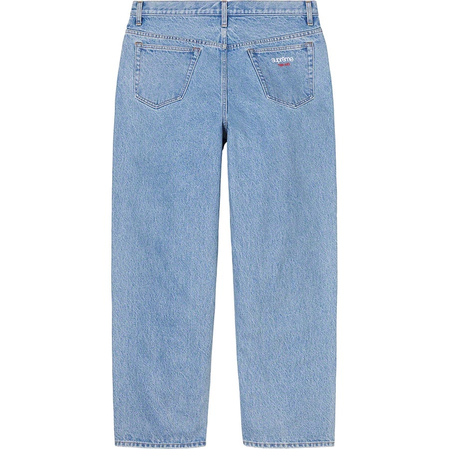 Details on Baggy Jean Washed Blue from fall winter
                                                    2022 (Price is $168)