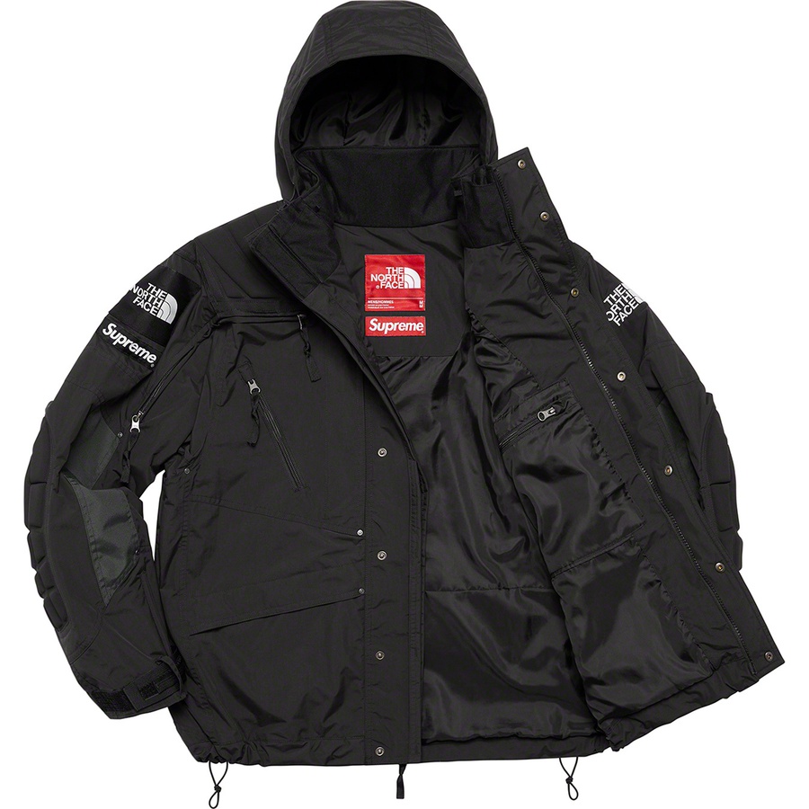 Details on Supreme The North Face Steep Tech Apogee Jacket Black from fall winter 2022 (Price is $398)