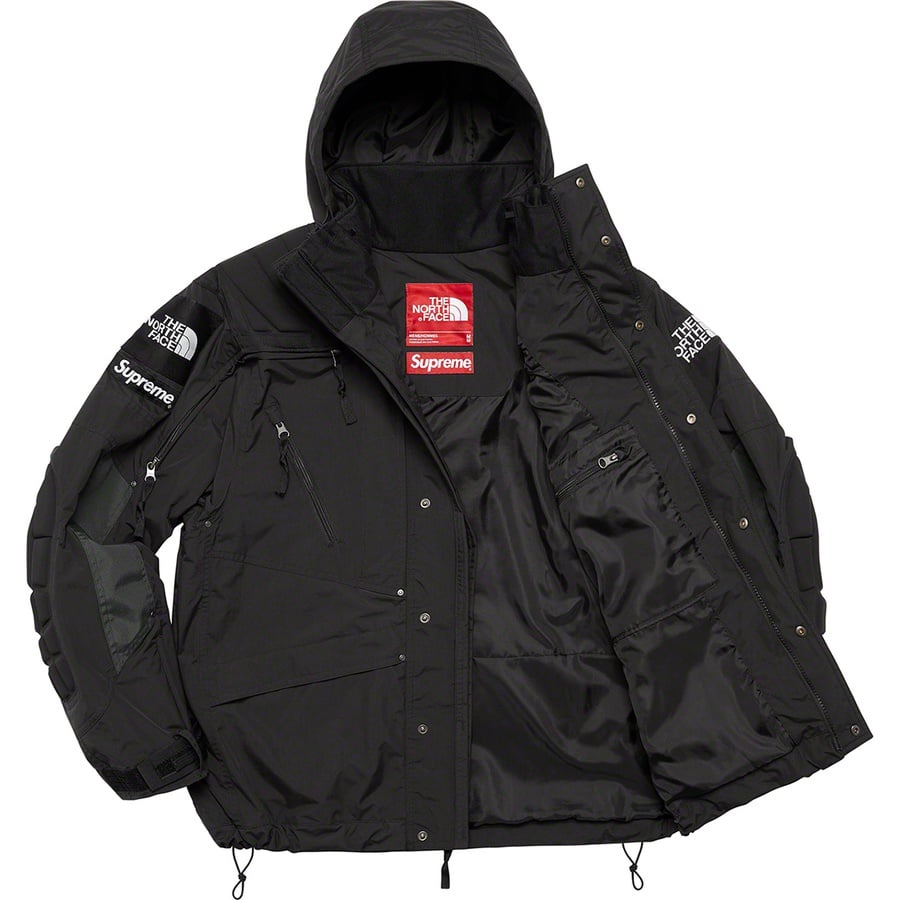 Details on Supreme The North Face Steep Tech Apogee Jacket Black from fall winter
                                                    2022 (Price is $398)