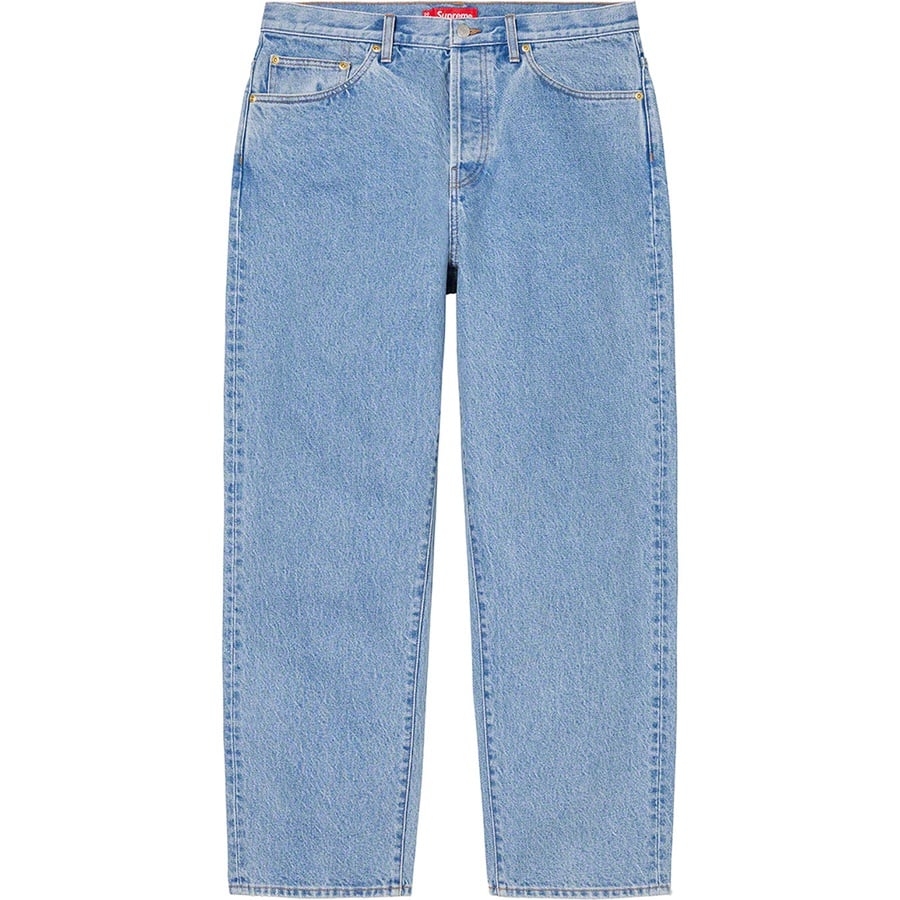 Details on Baggy Jean Washed Blue from fall winter
                                                    2022 (Price is $168)