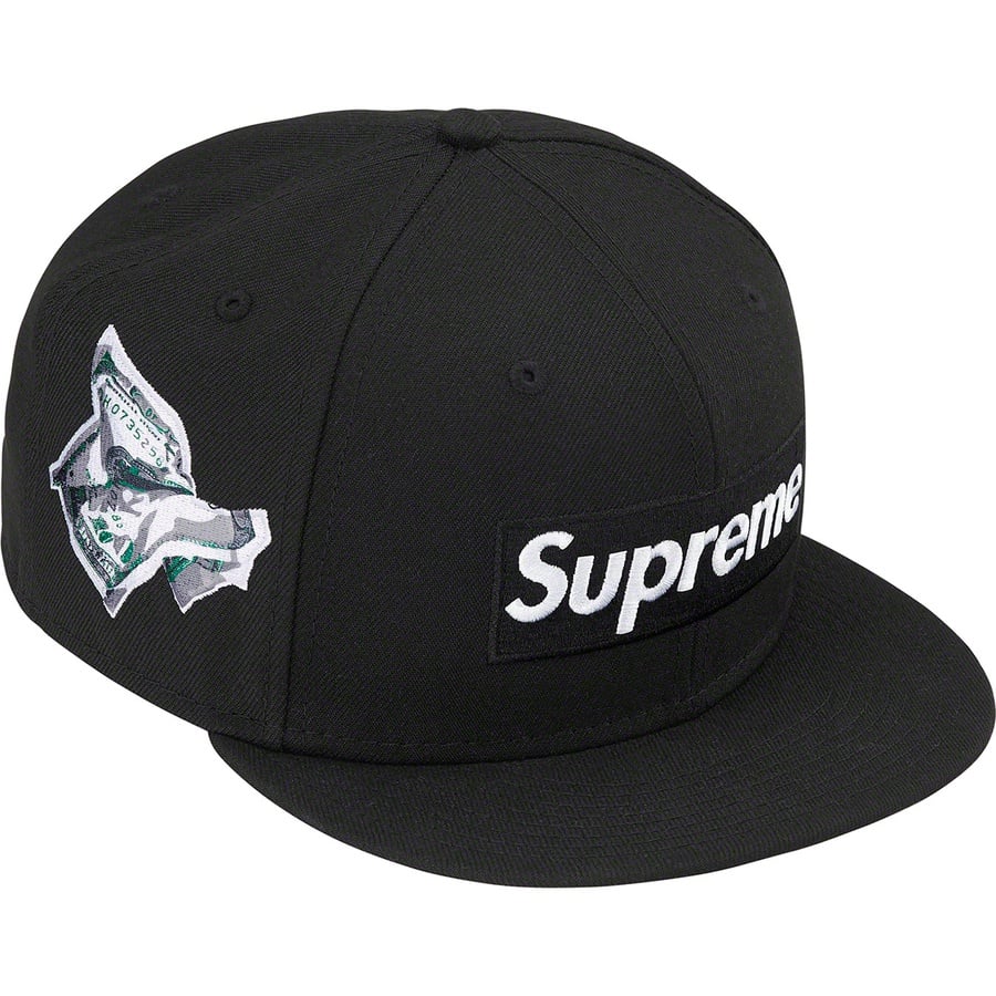 Details on Money Box Logo New Era Black from fall winter 2022 (Price is $48)